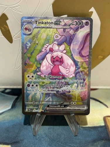 Tinkaton ex 262/193 Special Illustration Rare Scarlet & Violet Paldea Evolved NM