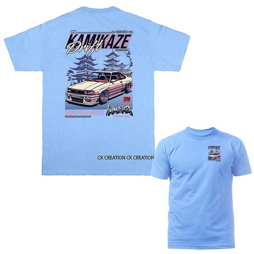 Camiseta Kamikaze Race Importada Afinada Personalizada JDM Coche Deportivo - Imagen 14 de 17