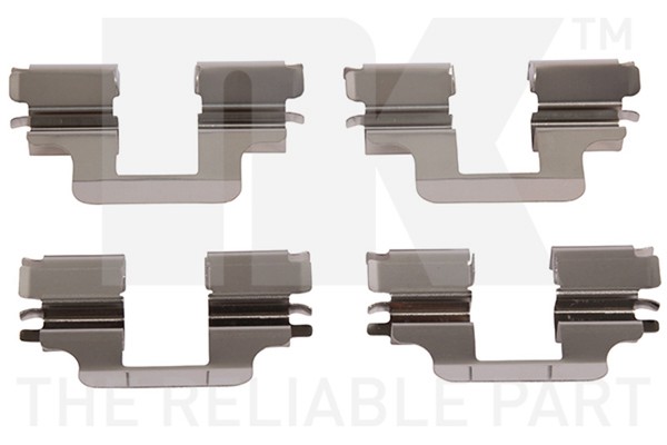 ZubehöRsatz Scheibenbremsbelag NK 79251731 FüR Galaxy Ford Mondeo BA7 Volvo MAX-image