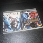 Playstation 3 PS3 Assassin's Creed & LA Noire Lot of 2 CIB Complete