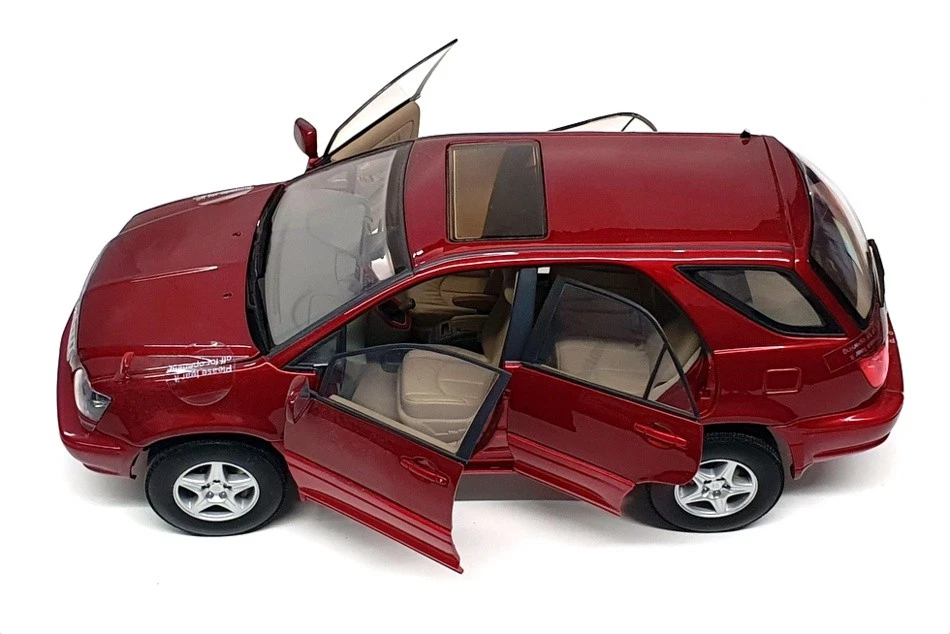 Autoart 1/18 Scale Diecast 18723B - Toyota Harrier - Deep Red - Image 4 of 4