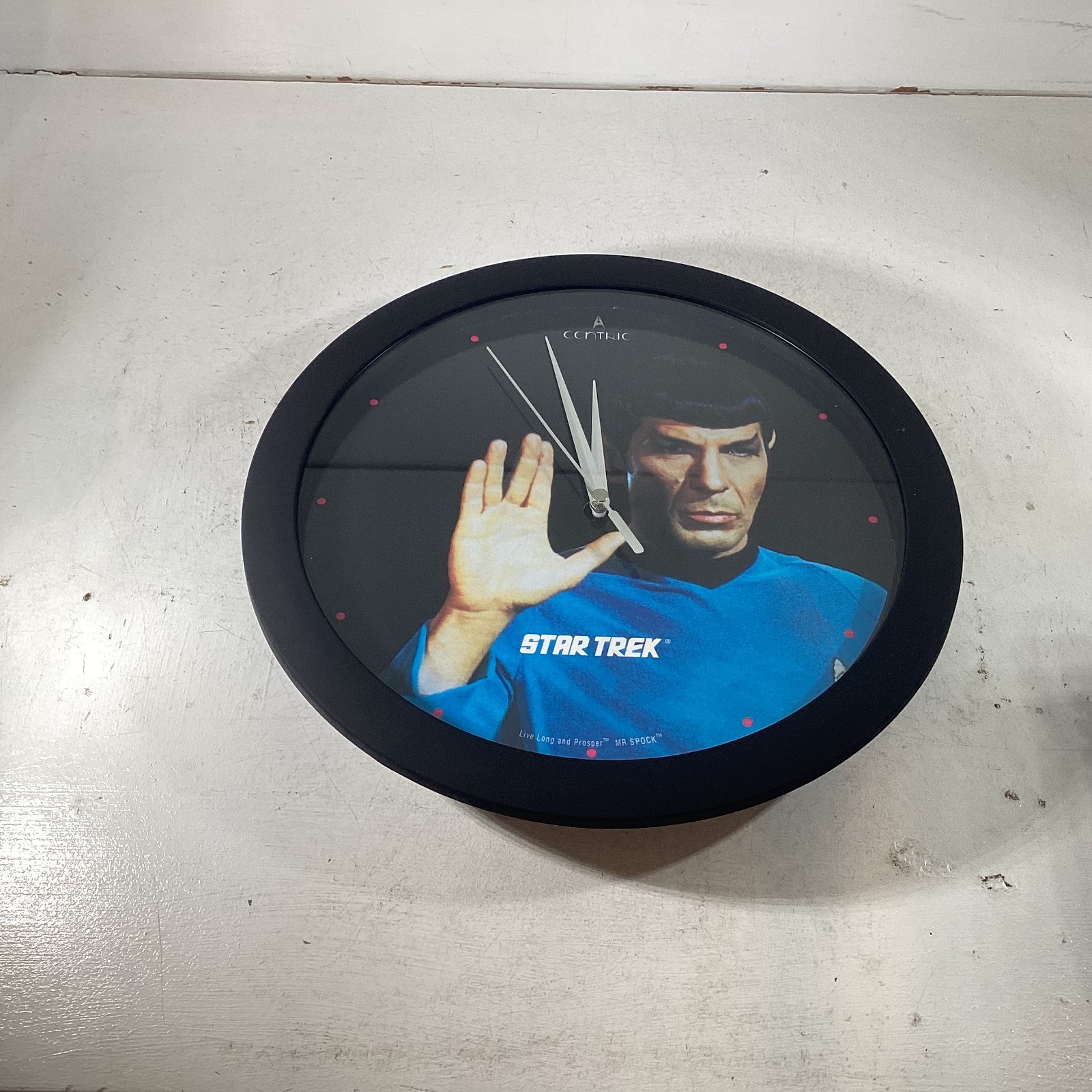 Vintage 1992 Star Trek Wall Clock 11