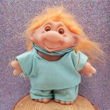 Vintage Rare Dam Troll Doll. surgeon doctor troll 5"