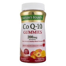 Natures Bounty Heart Health CoQ10 Gummies, Pe...