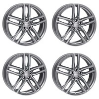 4 Alutec Felgen Ikenu 6.5Jx17 ET20 4X108 GRA FüR Peugeot 1007 2008 206 207 208 E