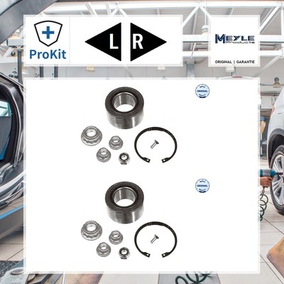 2x Meyle Radlagersatz Vorne, Links, Rechts für VW Passat Variant Golf III