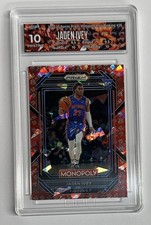 2022-23 Panini Prizm Monopoly Free Parking Jaden Ivey Rookie #26 HGA 10