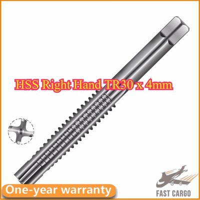 1pc for NEW High Quality HSS Right Hand TR30 X 4mm Trapezoidal Metric Thread Tap