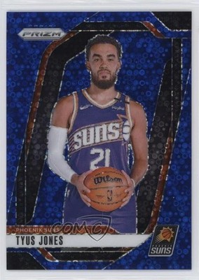 2024-25 Panini Prizm Fast Break Blue Prizm 56/150 Tyus Jones #207 11nu