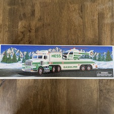 Vtg HESS 1995 Toy Truck And Helicopter Collectibles Brand New in Original Box.