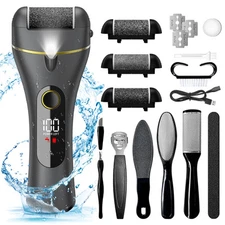 Removedor De Callos Electrico En Los Pies Para Piel Muerta Cayos Recargable Kit