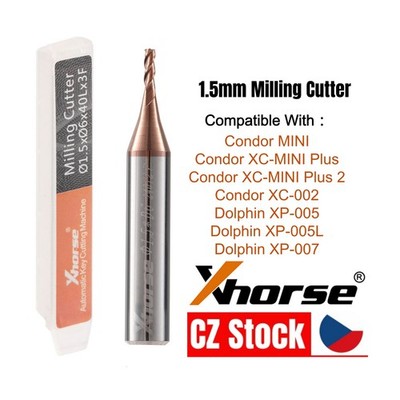Xhorse 1.5MM Milling Cutter for Condor XC-MINI Plus/XC-002/XP-005/ XP-005/XP-007