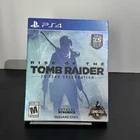 Rise of the Tomb Raider: 20 Year Celebration (PS4, 2016) [CIB] Complete +Artbook