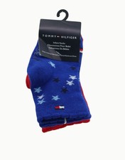 Tommy Hilfiger 4 Pairs Infant Socks Size 6-12 Months Multicolor 5331