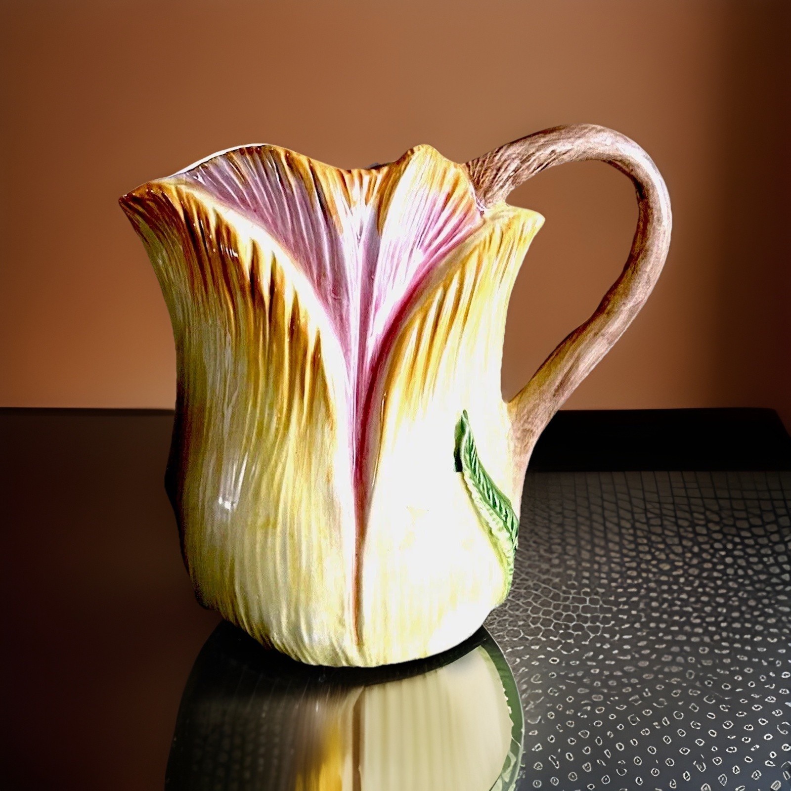 Bassano Pitcher ~ 8.5" Tall Italy Vintage