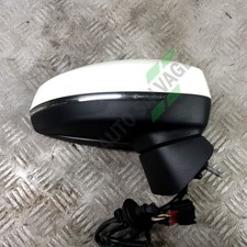 2014 AUDI A3 Wing Door Mirror Right Side LY9K AMALFI WHITE 021262