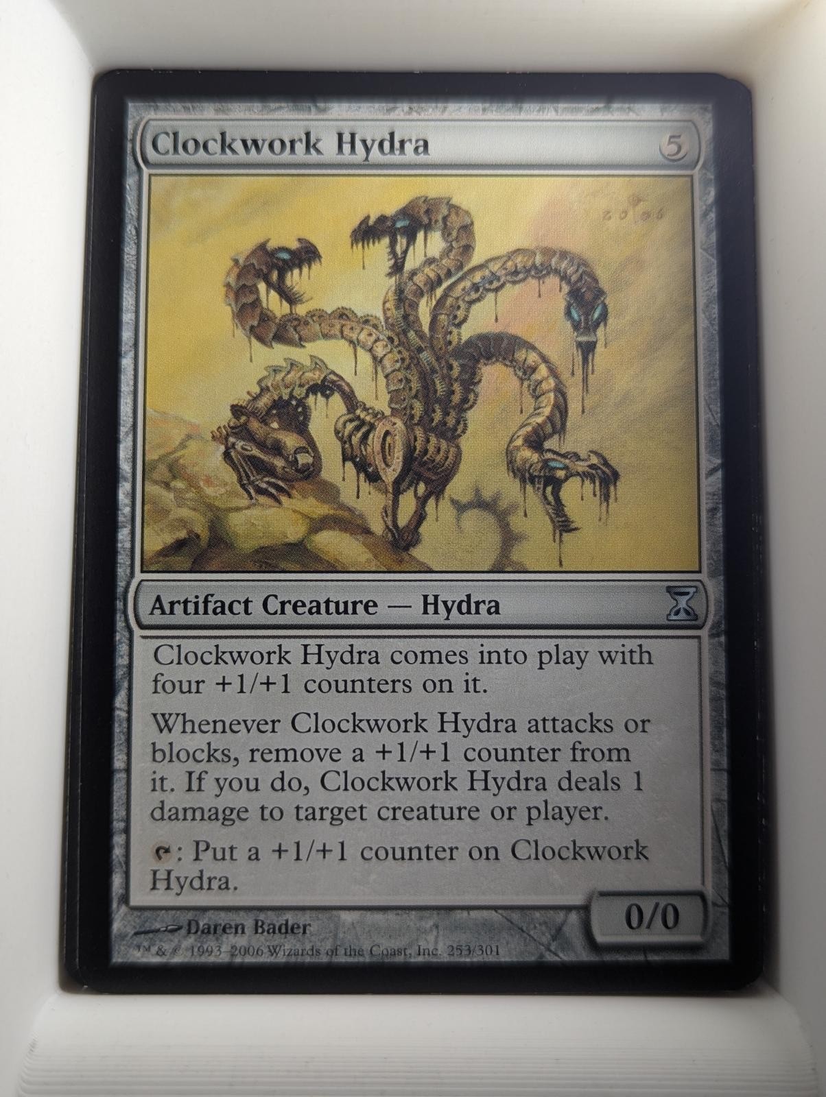 Clockwork Hydra 253 Uncommon Time Spiral Magic: The Gathering Near Mint