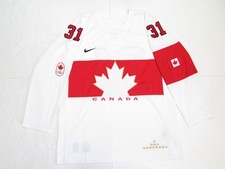 PRICE TEAM CANADA WHITE 2014 SOCHI OLYMPICS NIKE HOCKEY JERSEY SIZE MEDIUM
