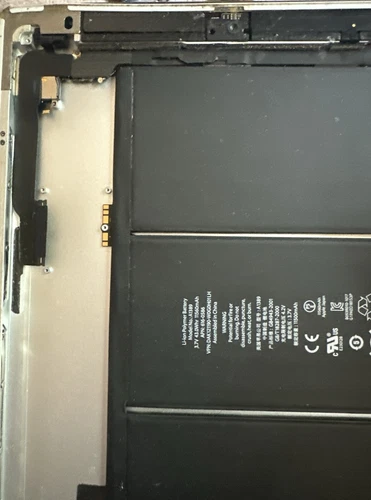 Apple iPad 3 A1430 Back Housing w/ Battery Rear Cover Silver - Picture 3 of 11