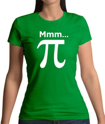 Mmm Pi - Damen T-Shirt - Geek Nerd Pie Mathe lustig Mathe Torten 3,14