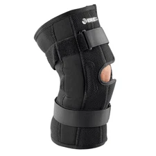 Breg Airmesh Economy Hinged Wraparound Open Back Knee Brace