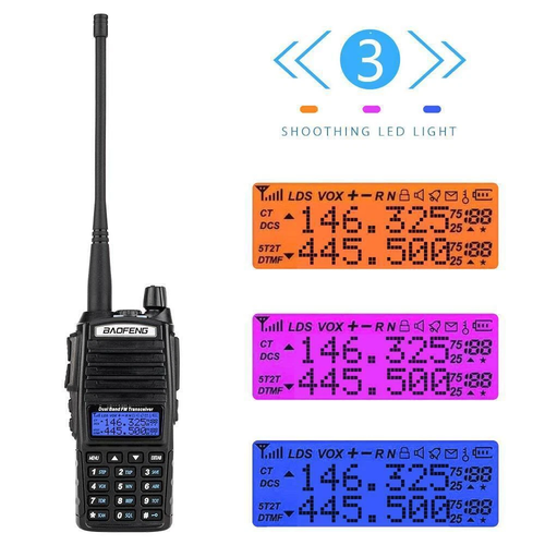 Baofeng UV-82 Upgraded Legal Version Dual Band Walkie Talkies Two Way Radio - Zdjęcie 8 z 9