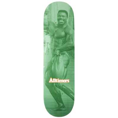 Alltimers 'Flex' Ronnie Coleman Green Skateboard Deck 8.125'' Bodybuilder