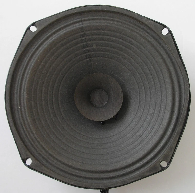 one vintage QUAM 8" full-range woofer with whizzer cone, USA 1966—excellent cond - Image 4 of 4