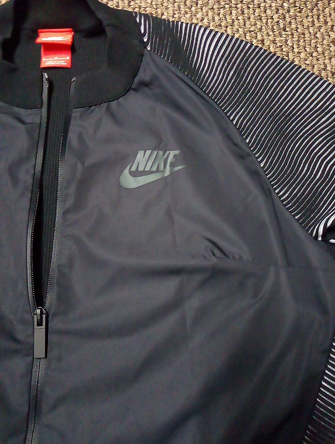 SACAI X NIKE Nike Giacca in Pile Tecnico Donna Dynamic Reveal Sportswear L Blk 828292 010