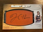 2001-02 JASON COLLINS Fleer Flair Sweet Shot JUMBO AUTOGRAPHED BASKETBALL /390