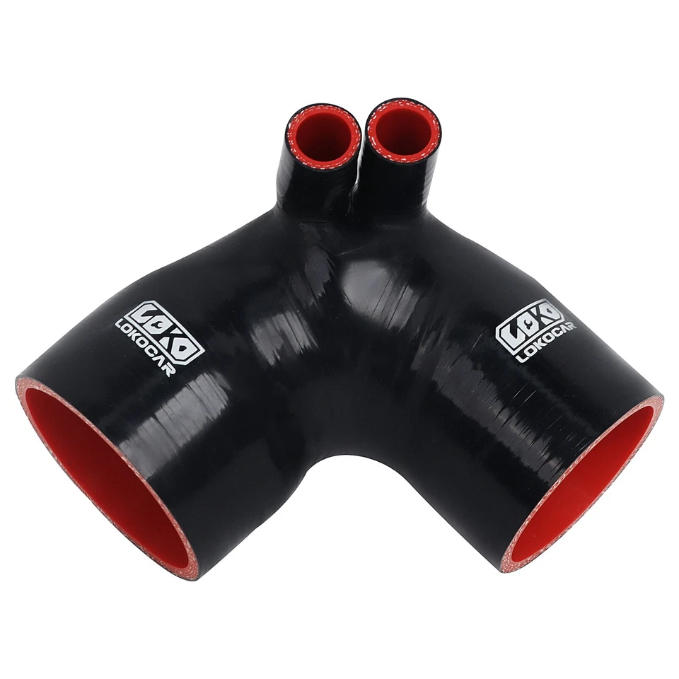 Manguera de arranque de admisión de aire de silicona negra para BMW E36 (325/328/M3) 1992-1999 Foto 3 de 4