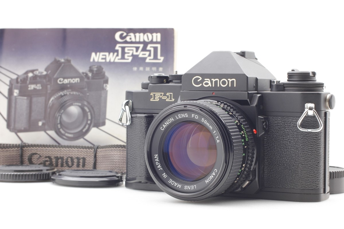 【美品】Canon F-1後期型+FD50mm f1.4 中古】 キヤノン F-1 FD50mm F1.4 セット 後期モデル Canon 中古