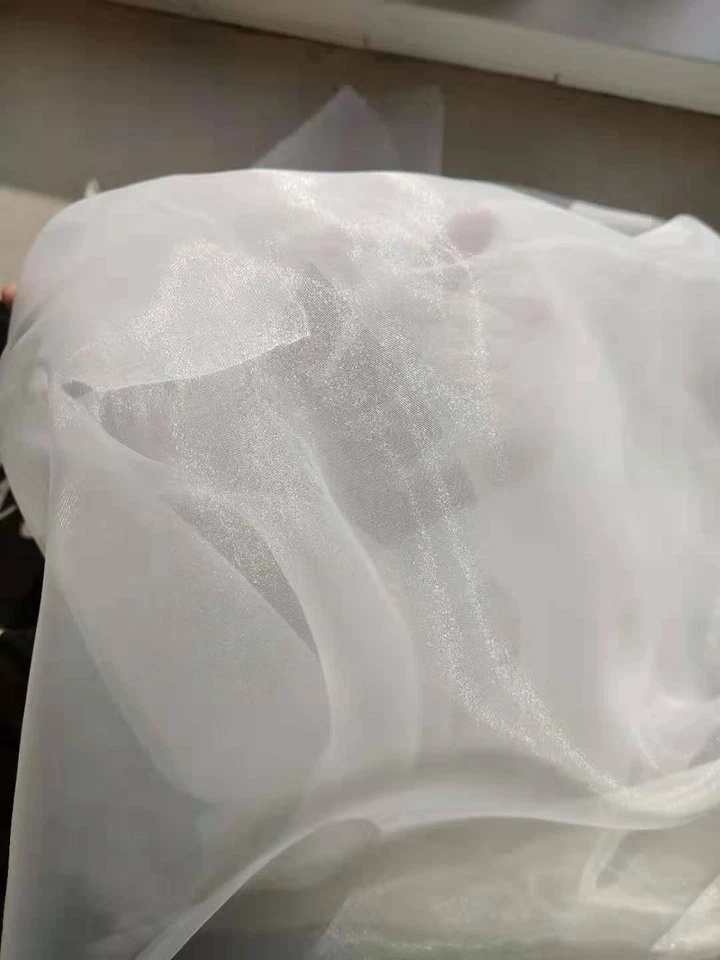 Sheer Organza Fabric Voile Curtain Wedding Drape Material wholesale 150cm wide - Image 4 of 4