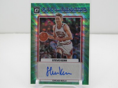 STEVE KERR 2022-23 DONRUSS OPTIC OPTI-GRAPHS AUTOGRAPH AUTO!!