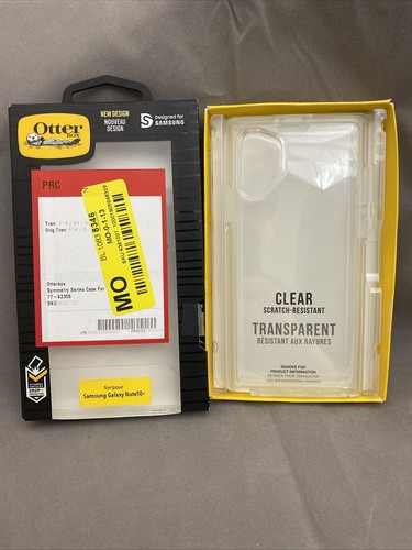 Used OtterBox Symmetry Case for Samsung Galaxy Note10+ Clear Transparent77-62355