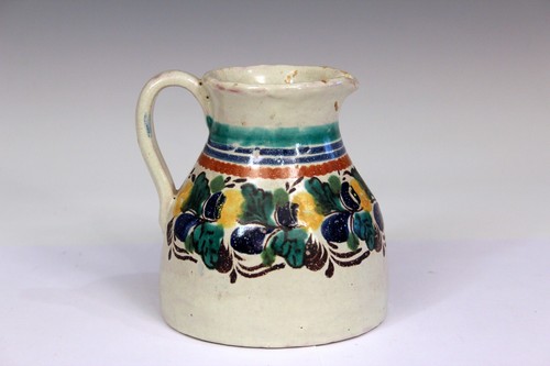 Old Gorky Gonzales Talavera Mexican Majolica Vintage Pottery Pitcher Vase Signed - Picture 2 of 12