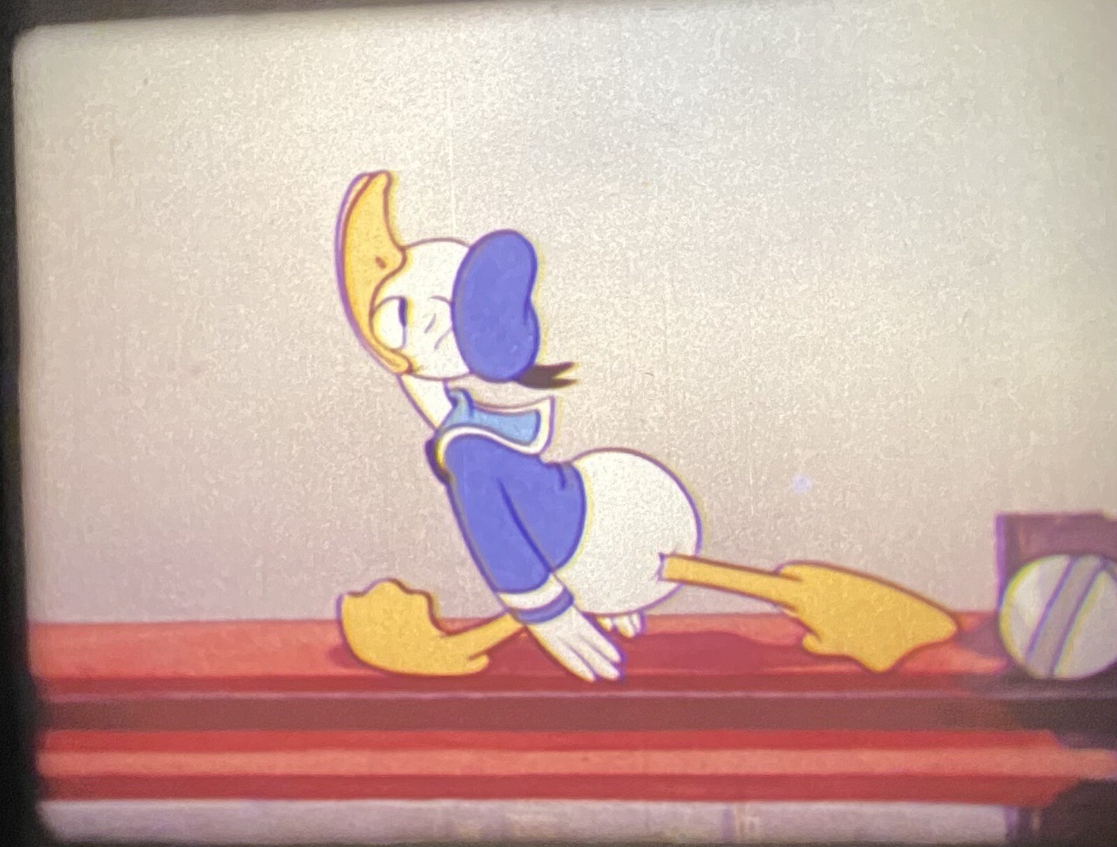 16mm Film DONALD DUCK “The Riveter” (1940) Disney Cartoon Technicolor