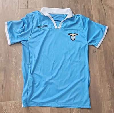 Macron Lazio Home Soccer Jersey .