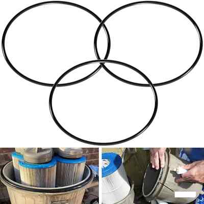 3 Pack for Hayward Star-Clear Plus C900 C1200 C1750 Filter Head O-Ring CX900F