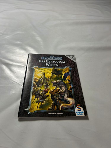 DSA Das schwarze Augen Das Herzogtum Weiden Spielhilfe SH - Heft - Bild 3 von 7