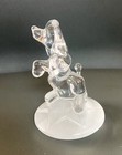 Cristal D'arques Standing on the Cushion Poodle Crystal Paperweight