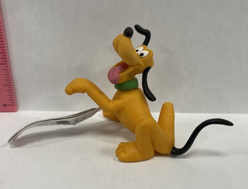Topolino Clubhouse Plutone cane Disney Bullyland 15347 Modellino giocattolo topper torta - Foto 2 di 6