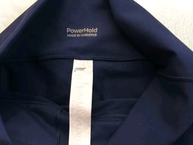 Fabletics S Navy Mila Powerhold Active Pocket Mes… - image 11