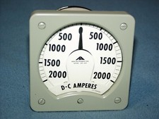 DC AMMETER 2000 AMP CHARGE/DISCHARGE GREAT FOR OFF GRID POWER BATTERY BANKS