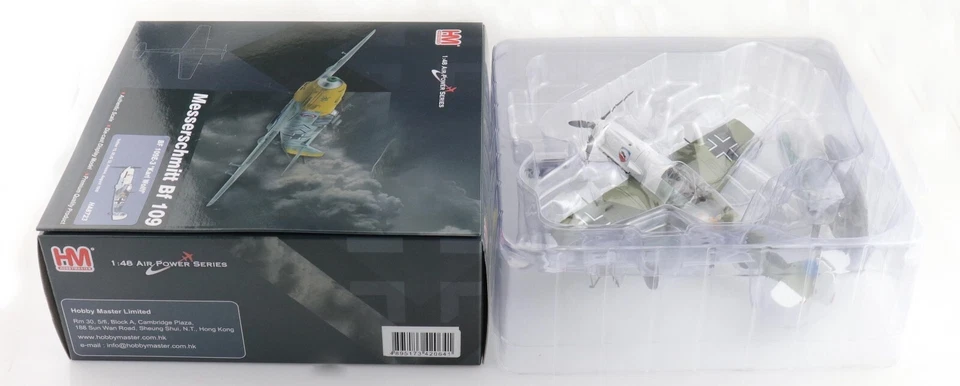 Hobby Master 1/48 Messerschmitt Bf 109E -3 Karl Wolff Amarillo 15 III/JG 52 HA8723 Foto 2 de 4