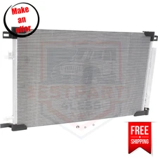 Kool Vue KVAC30085 A/C Condenser Aluminum Core for 2019-2021 Toyota RAV4