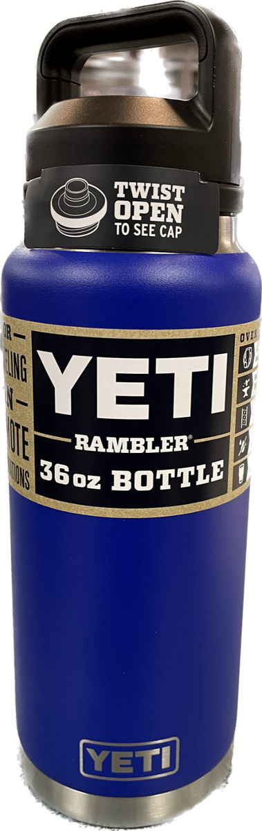 【新品】YETI Rambler 36oz (NAVY) YETI Rambler 36 oz Bottle with Chug Cap - Navy Blue | P.C.