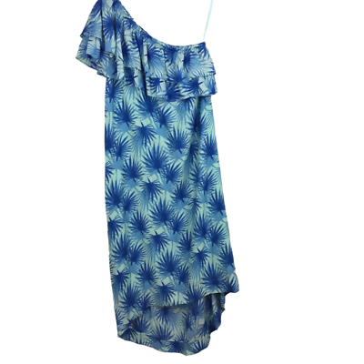 vineyard vines one shoulder dress Vineyard Vines Women's Gingham Seersucker One Shoulder Dress (Black) (Size: 14)