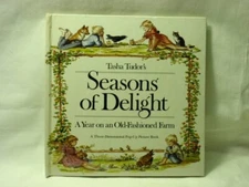 Seasons of Delight Tasha Tudor Hardcover 1986 1st Edition Pop Up Book