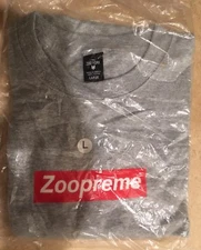 Zoopreme Box Logo T Shirt BOGO Sealed Supreme x Zoo York Men's Size Large